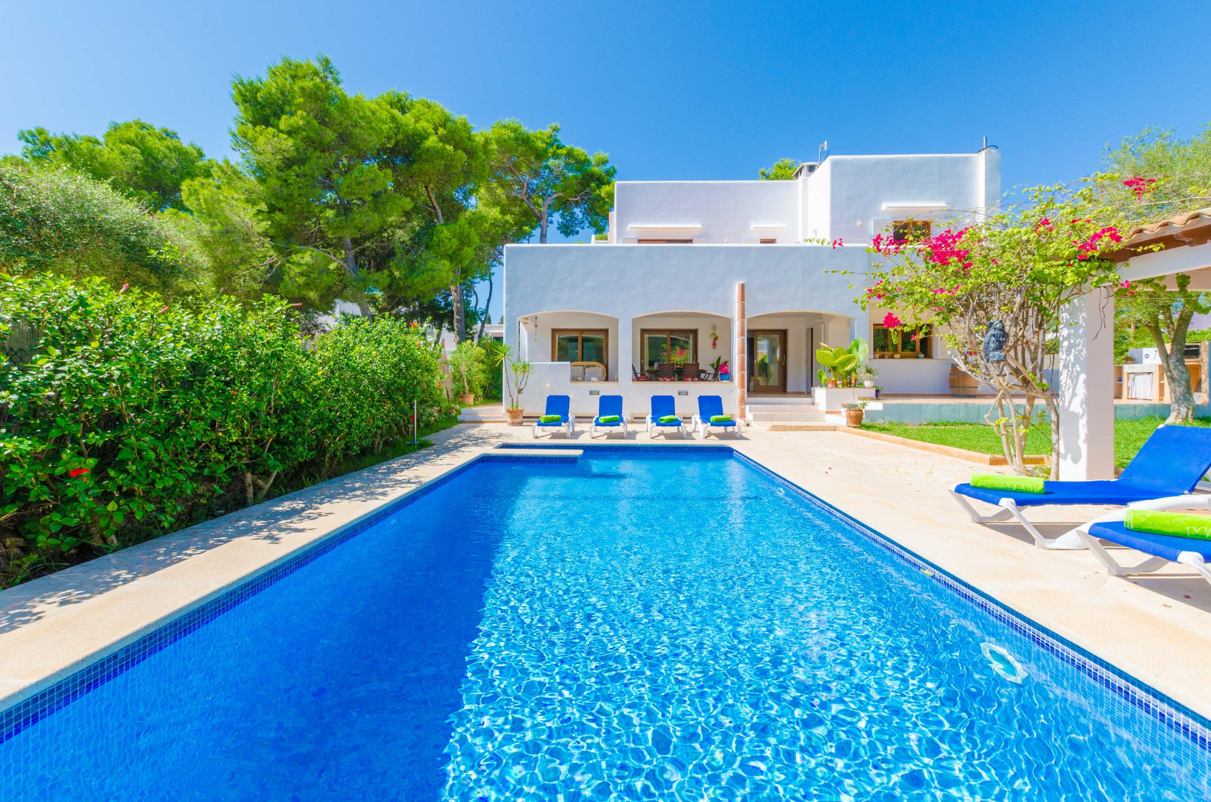 Ca Nestel Villa With Private Pool In Cala Dor Free Wifi Home Rental In Cala Dor 2259