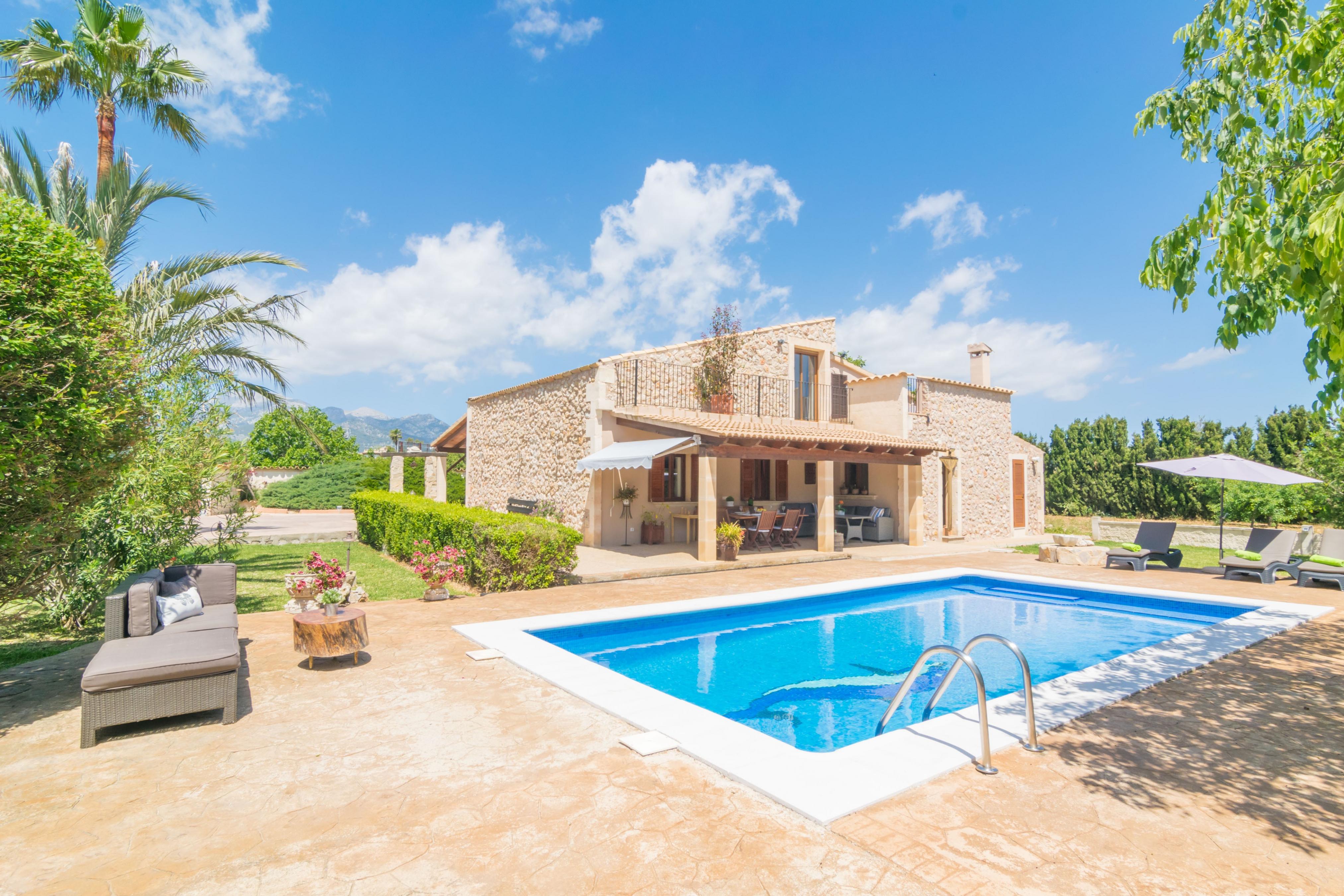 Property Image 1 - FINCA MIRALLES - Villa with private pool in Búger. Free WiFi