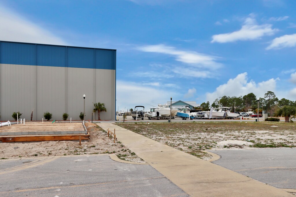 View of the Marina from the Front Porch