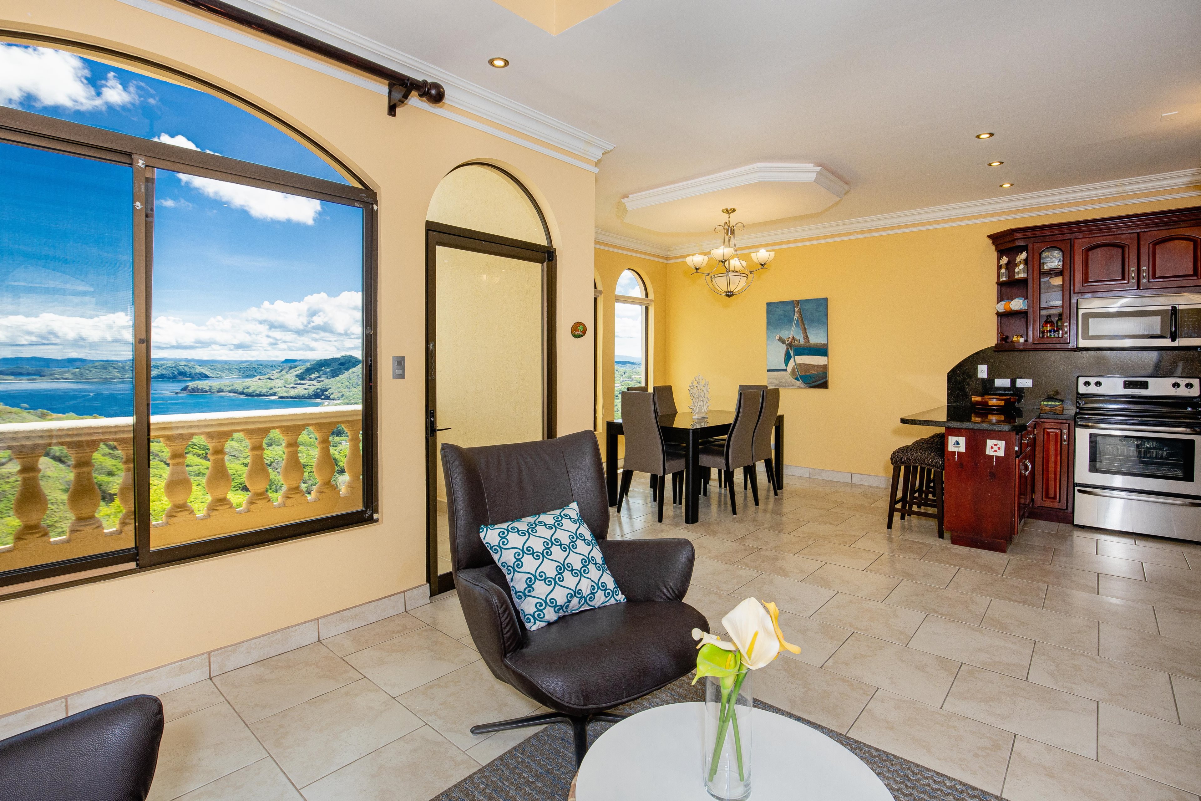 Property Image 2 - Beautiful Ocean View Penthouse 2 bedroom 2.5 bathroom Playa Hermosa - Casa Q