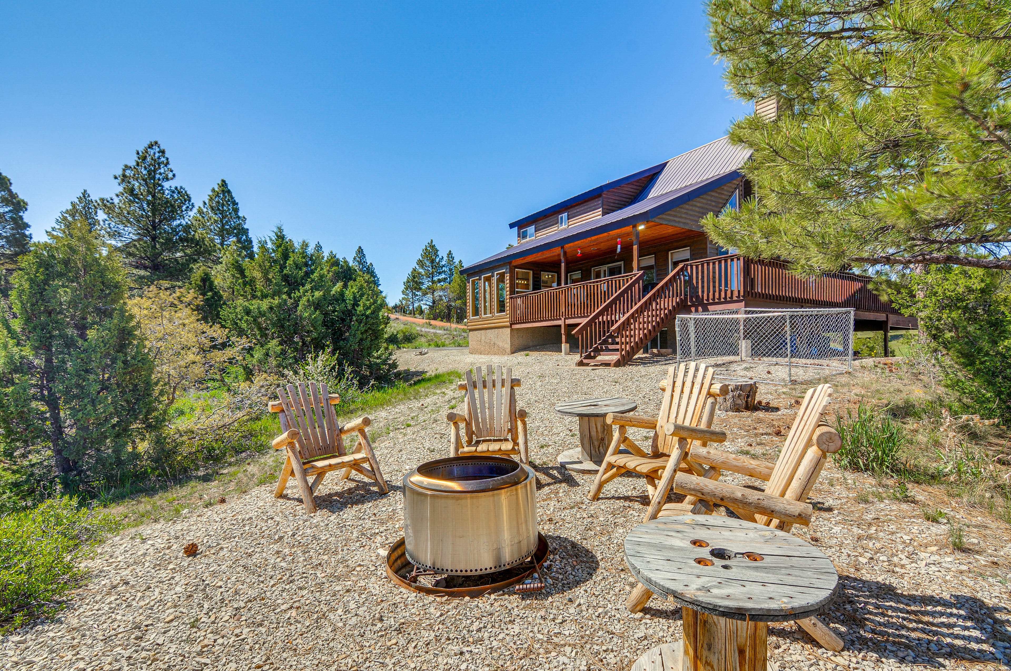 Property Image 1 - Alton Cabin w/ Wraparound Deck, Forest Views