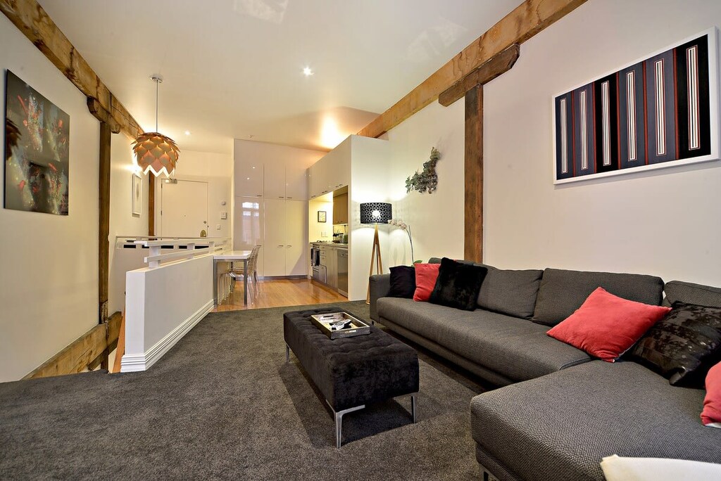 Sophisticated and stylish retreat.