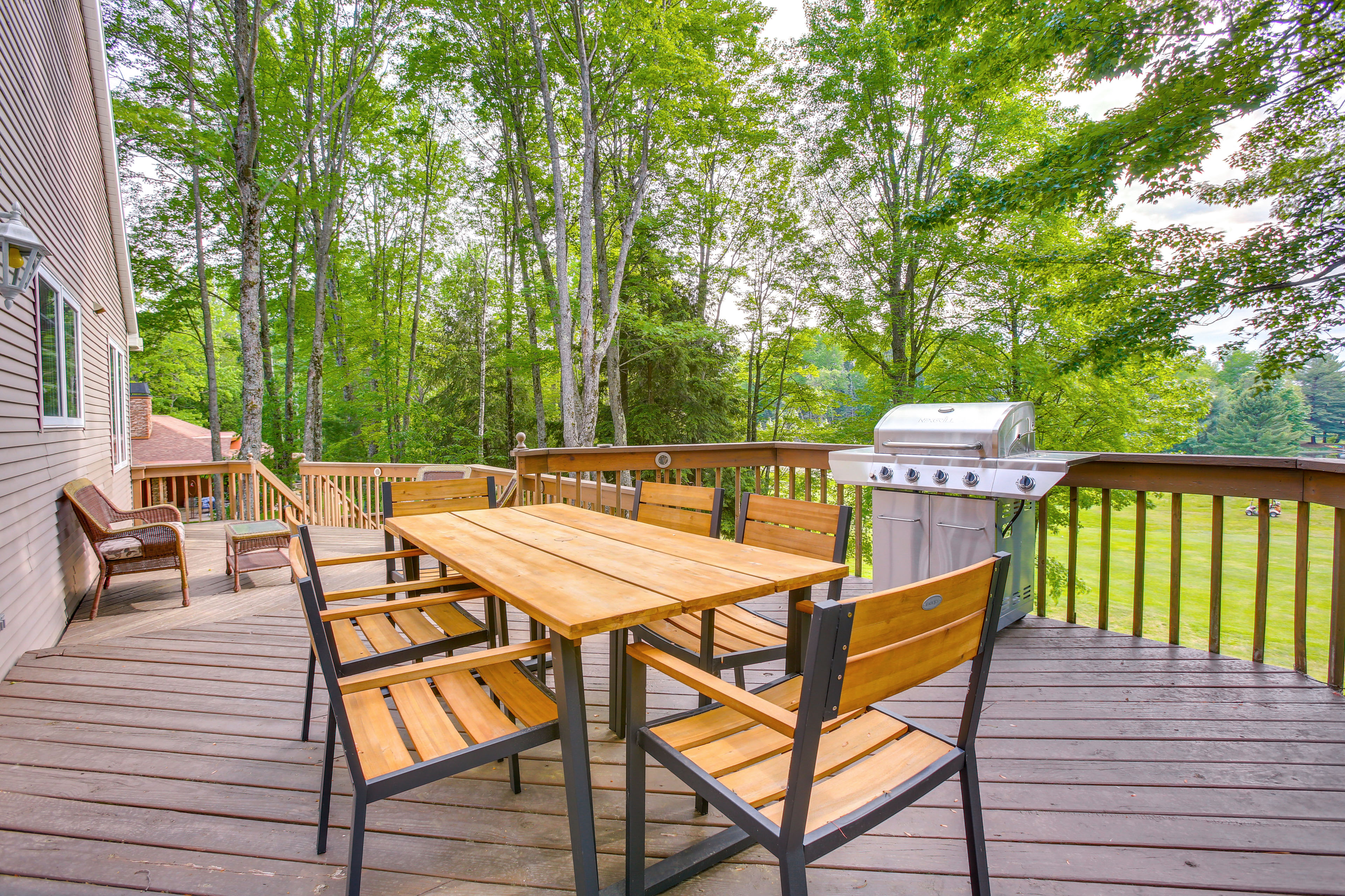 Property Image 1 - Family-Friendly Cadillac Home w/ Golf Course Views