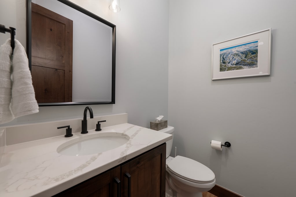 Half bath off Kitchen