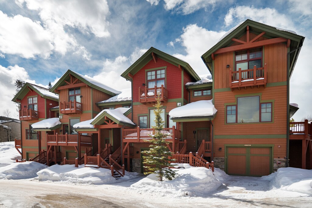 The townhome is 3 stories and has a heated garage for your convenience with stunning views.