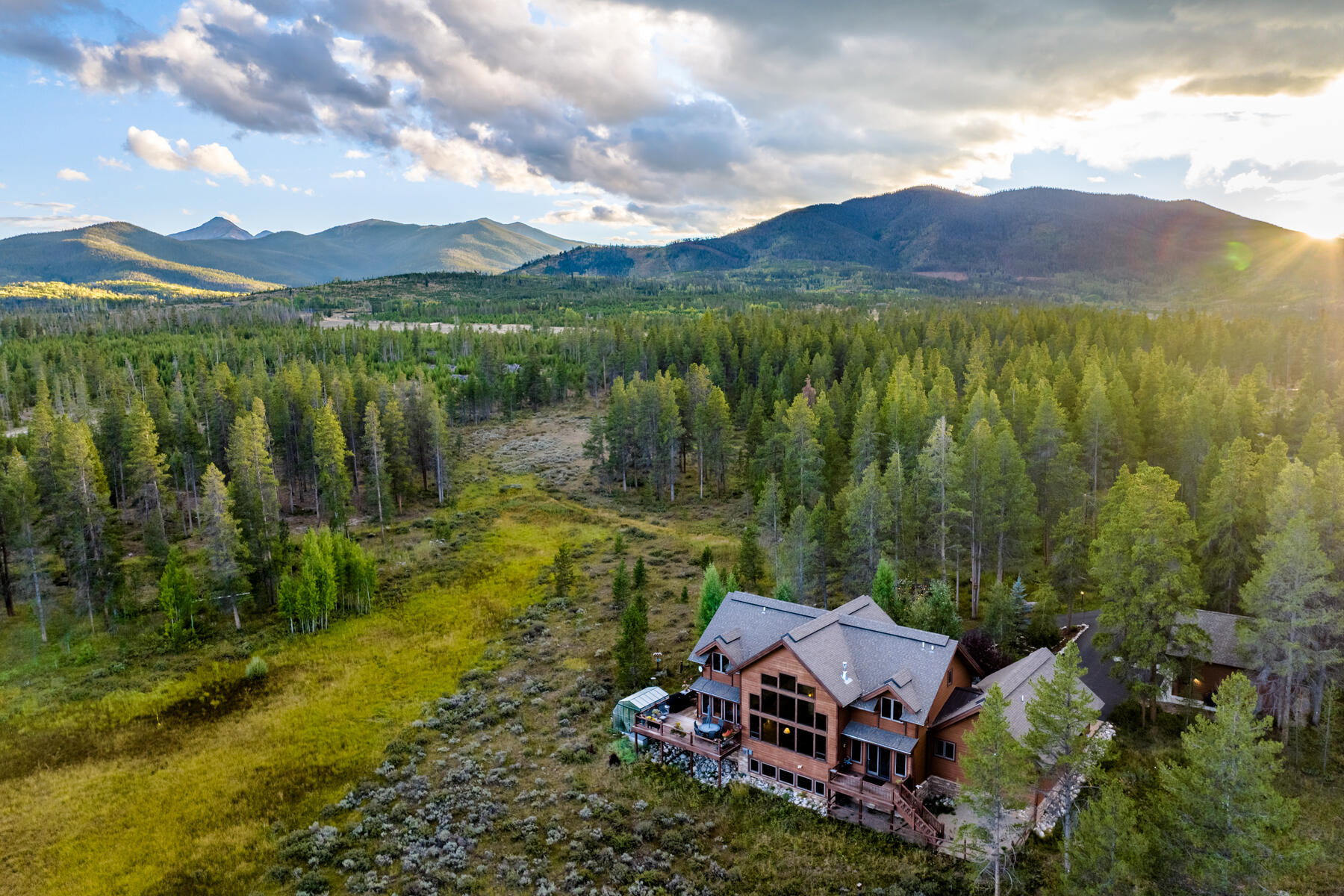 Cross Country Trails out the front door with stunning views