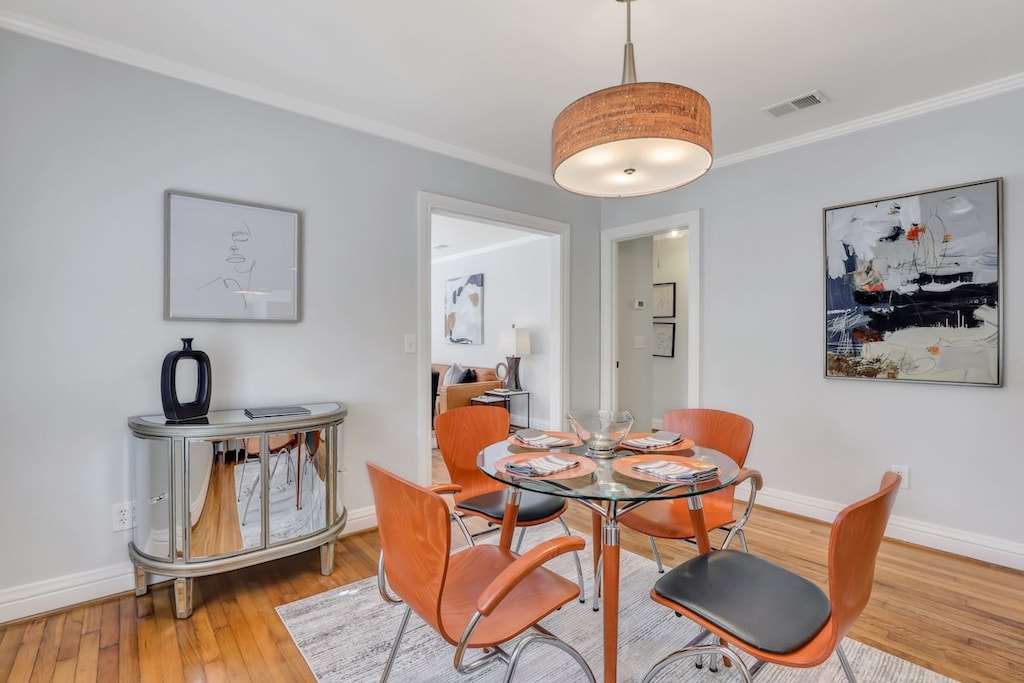 A view of the dining room!