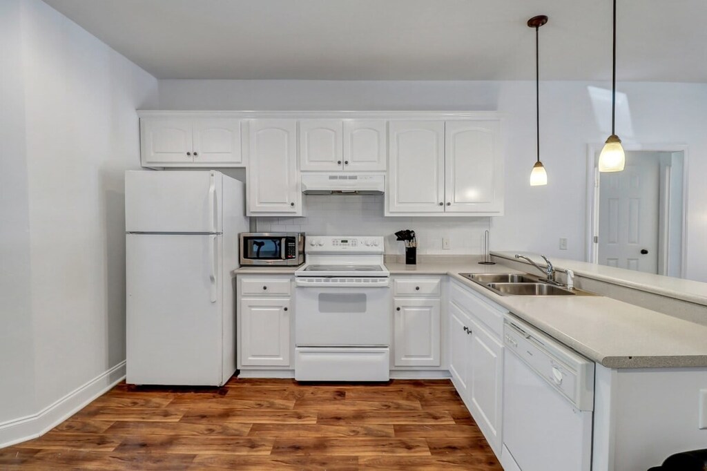 This is a view of the kitchen!