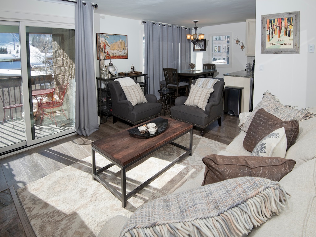 Living Room w/ View of Kitchen