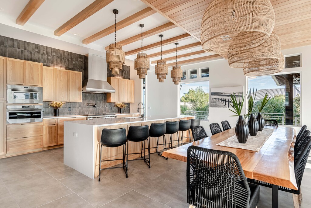 Kitchen island seating for 6