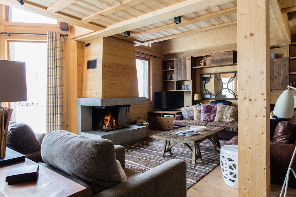 Log-burner for winter evenings