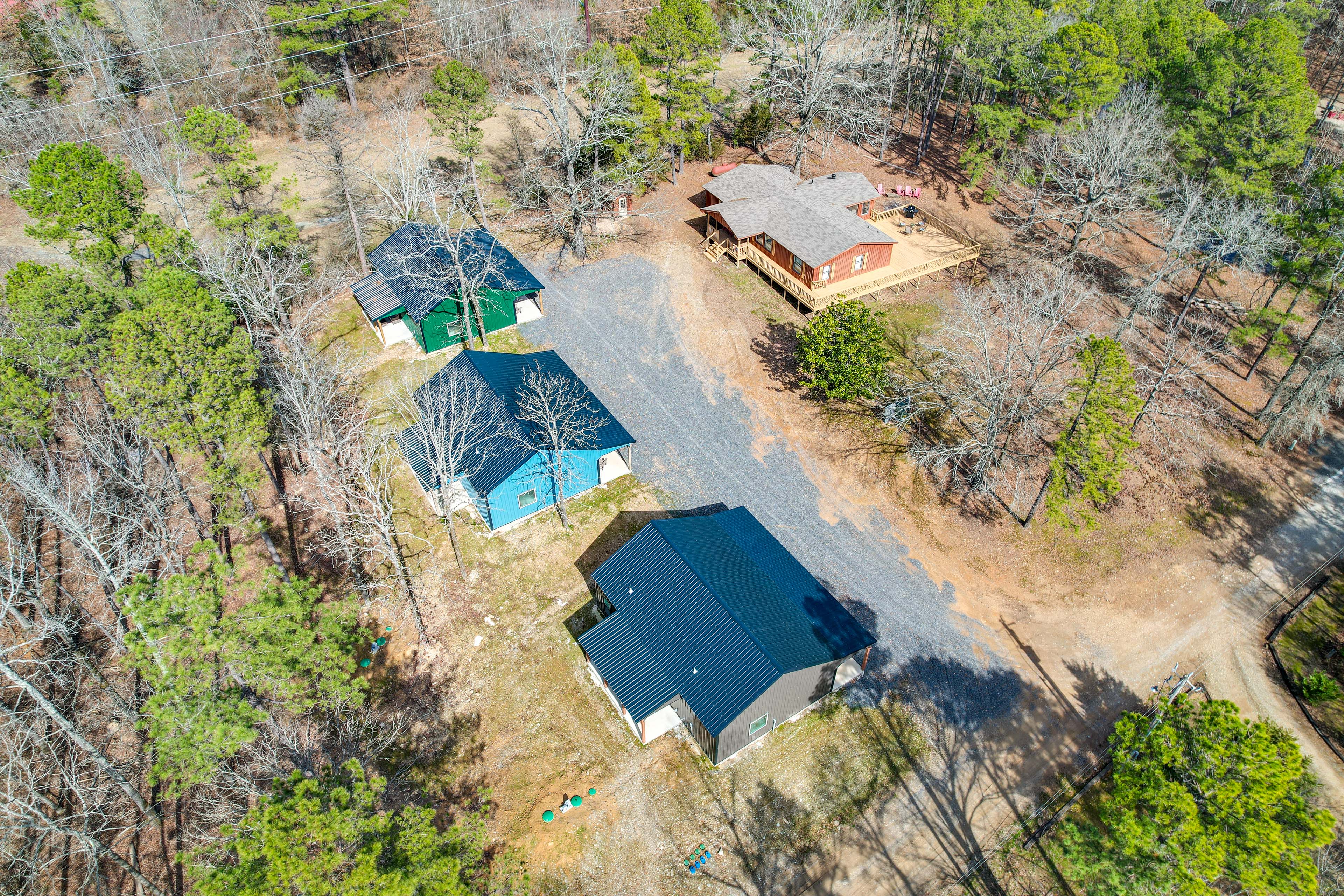 Property Image 2 - Cabin w/ 2 Covered Patios: 2 Mi to Broken Bow Lake