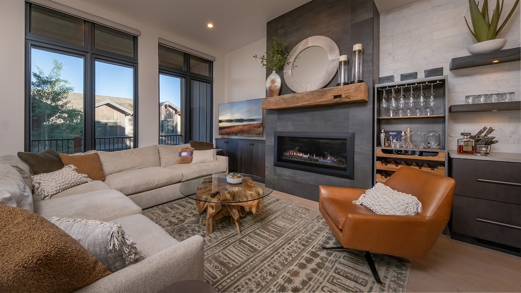 Great Room, Main Level - Gather around in the comfortable living area