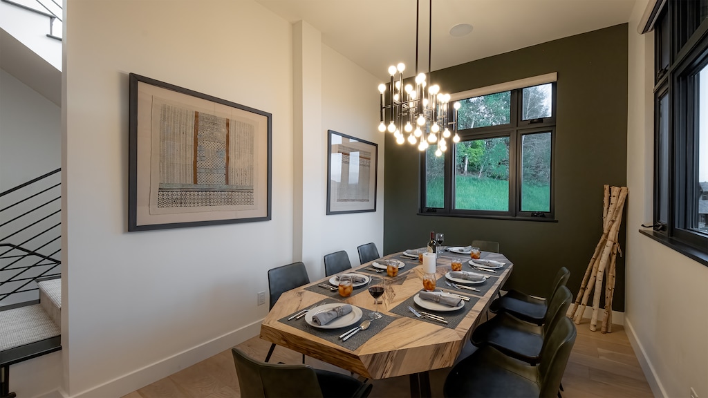 Dining Area, Main Level - Seating for 8 at the dining table