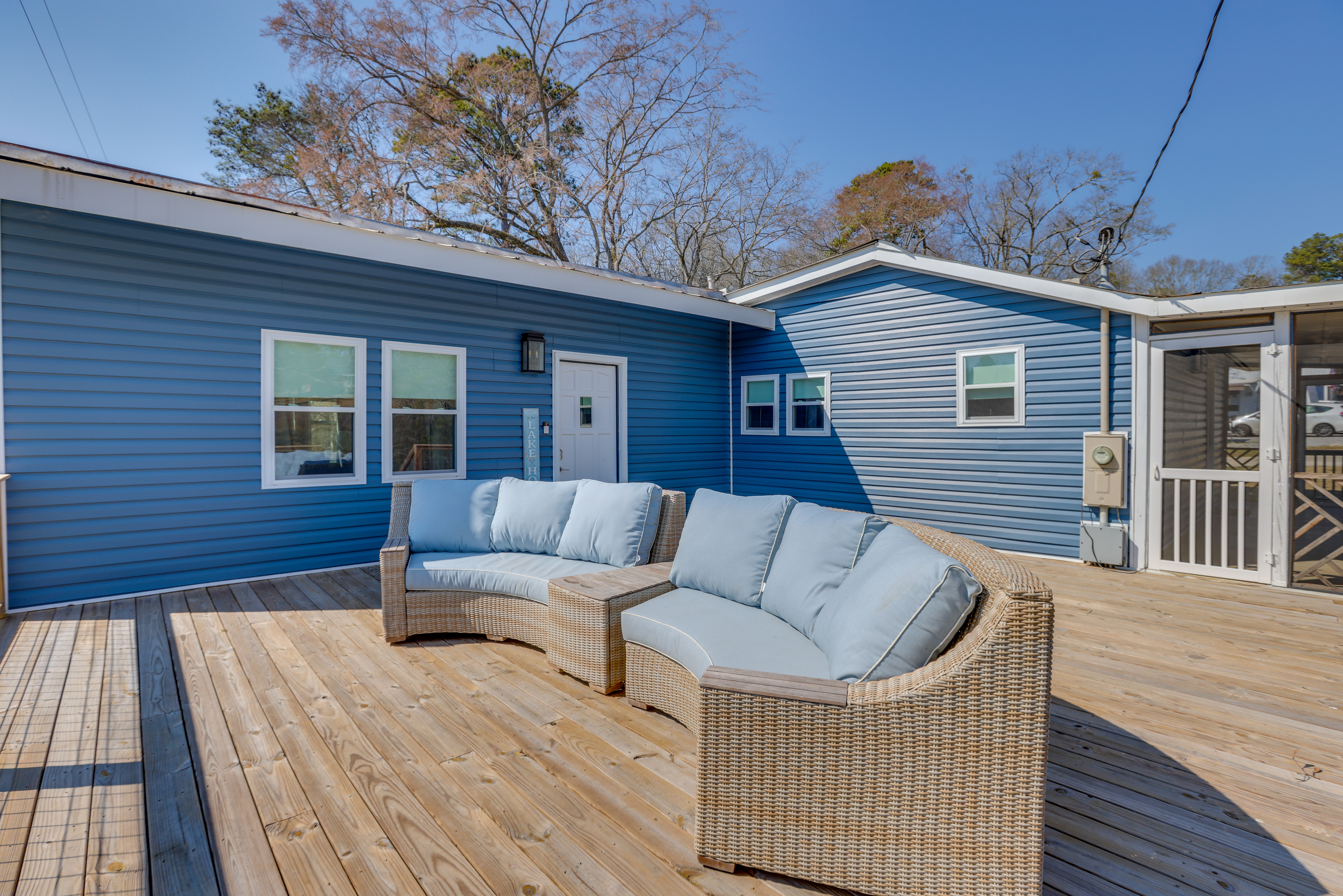 Property Image 2 - Bright Shelby Cottage w/ Deck & Creek Views!