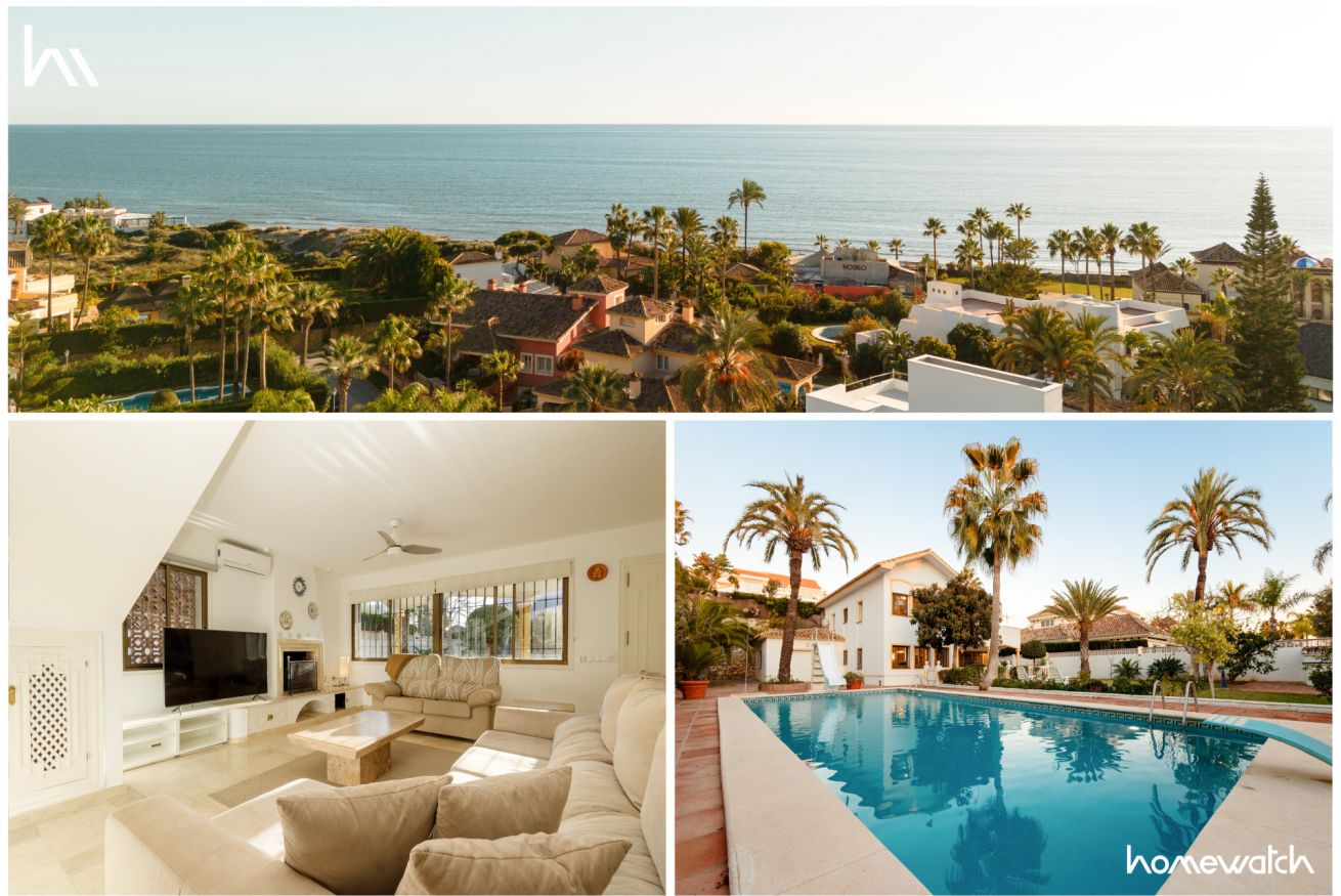 Property Image 1 - Villa on the best beach in Las Chapas, Marbella