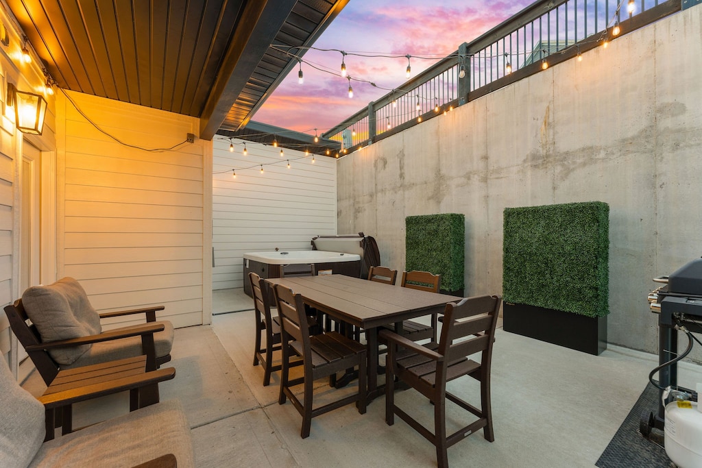 Evening Patio Ambience