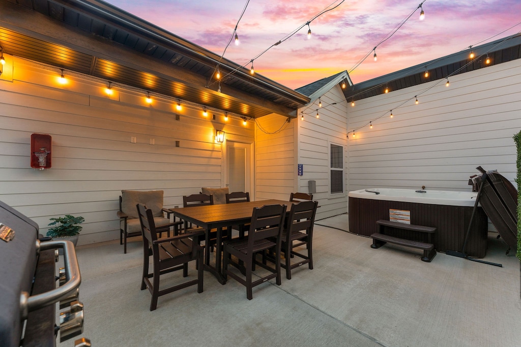 Evening Patio Ambience