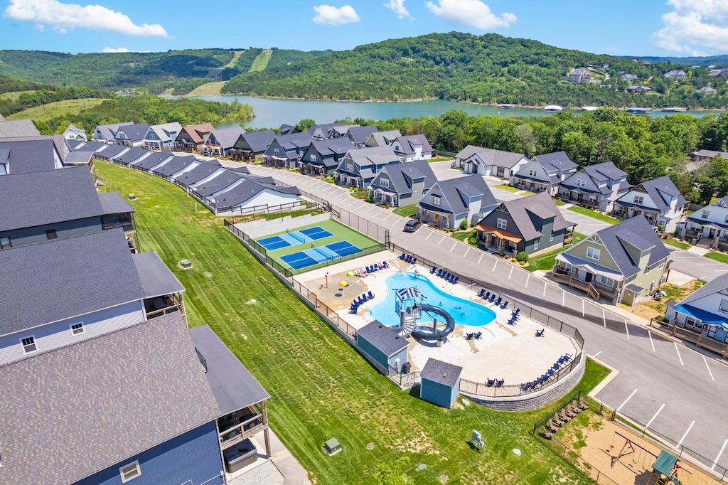 Aerial View of Branson Cove and Table Rock Lake