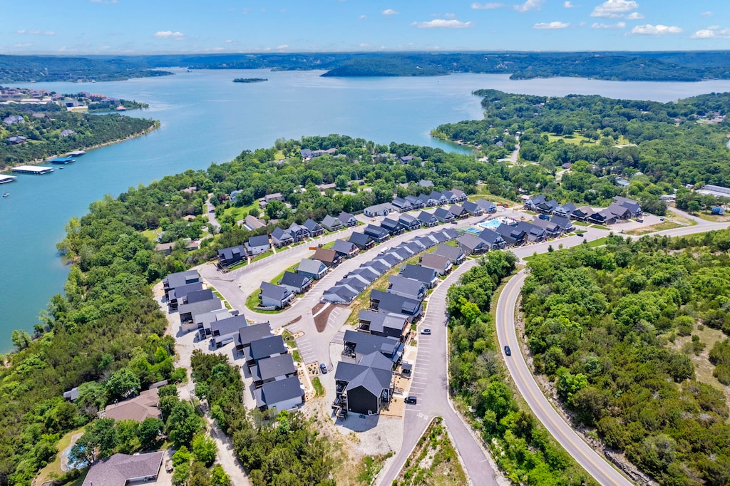 Aerial View of Branson Cove and Table Rock Lake