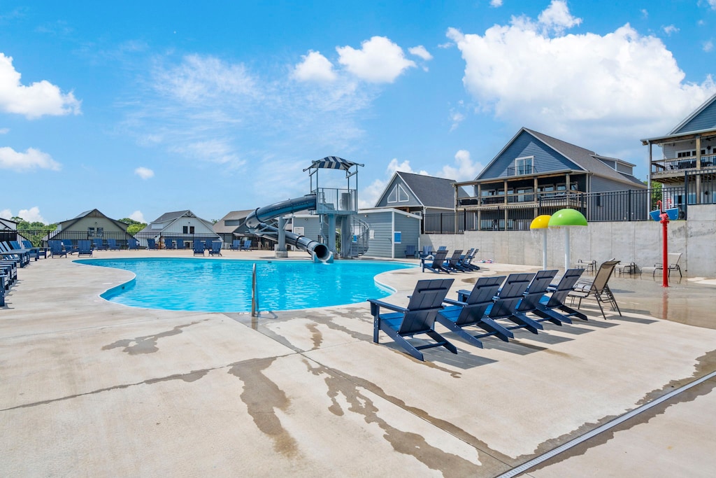 Seating at the Seasonal Outdoor Pool