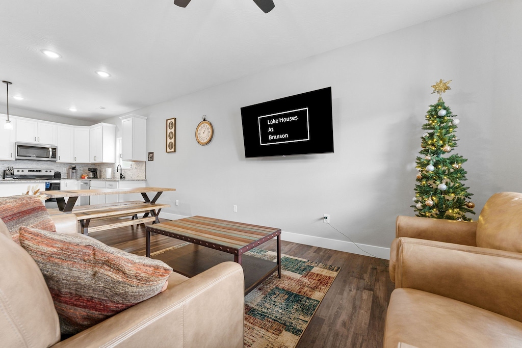 Holiday decorations may vary from year to year and are typically displayed from November to December