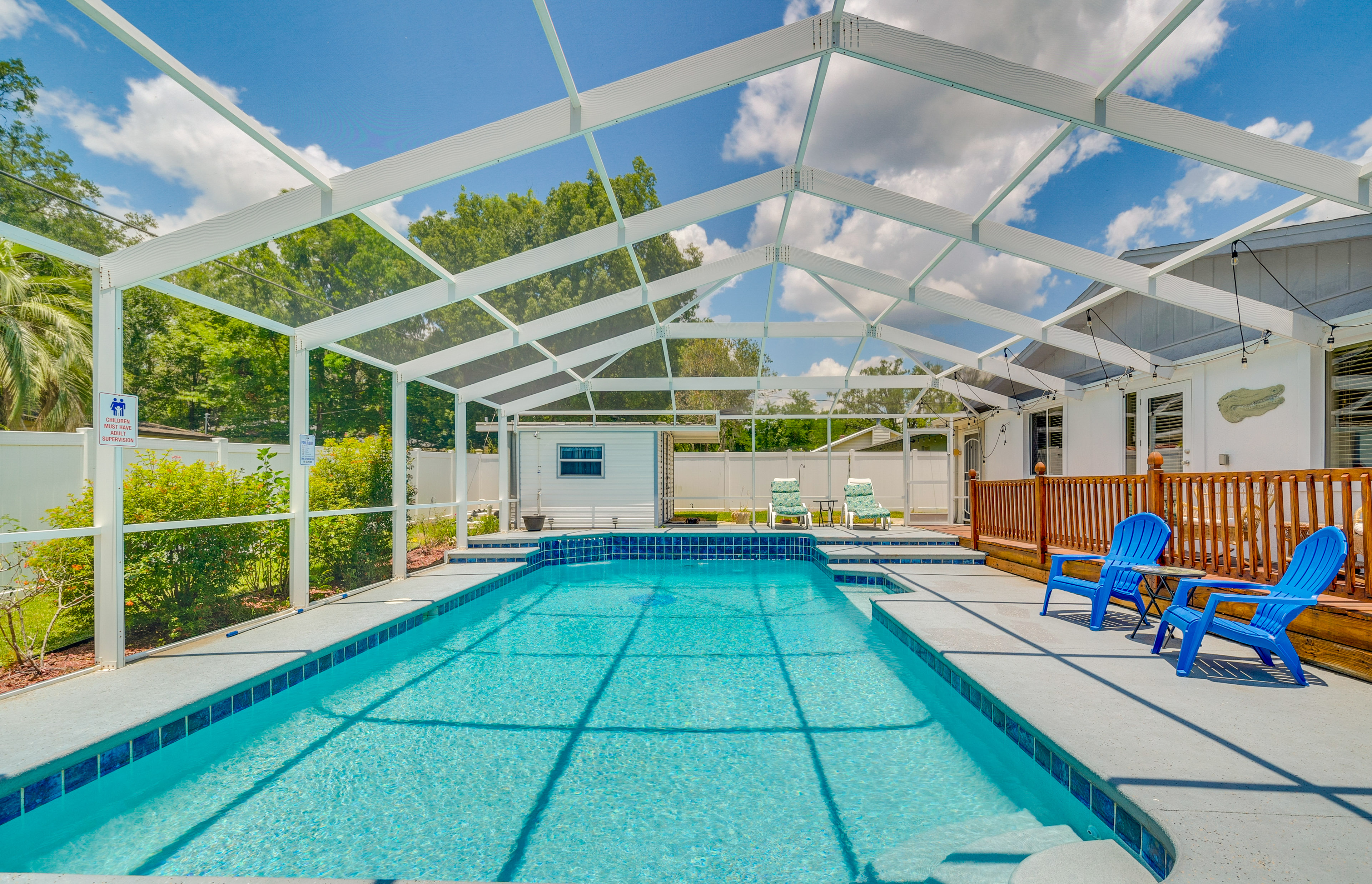 Ocala Retreat w/ Pool, Grill & Yard - Pets Welcome