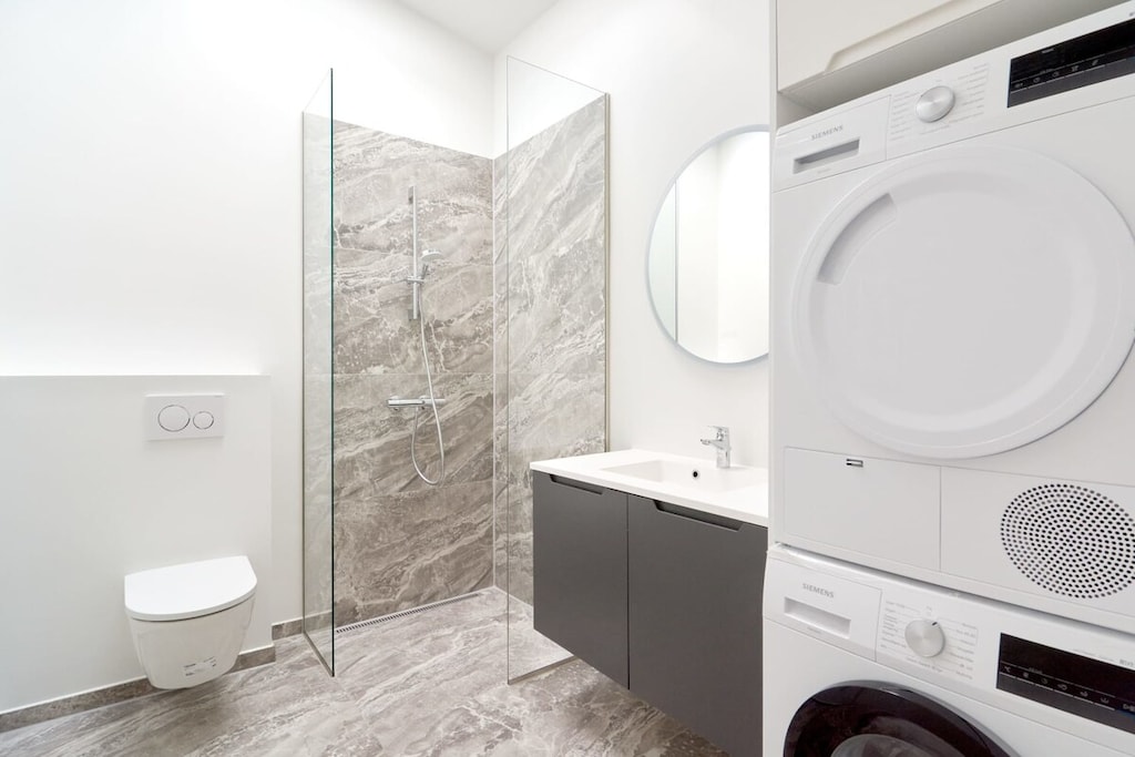 Our shower provides a refreshing and invigorating experience, perfect for starting your day or unwinding after a long day.