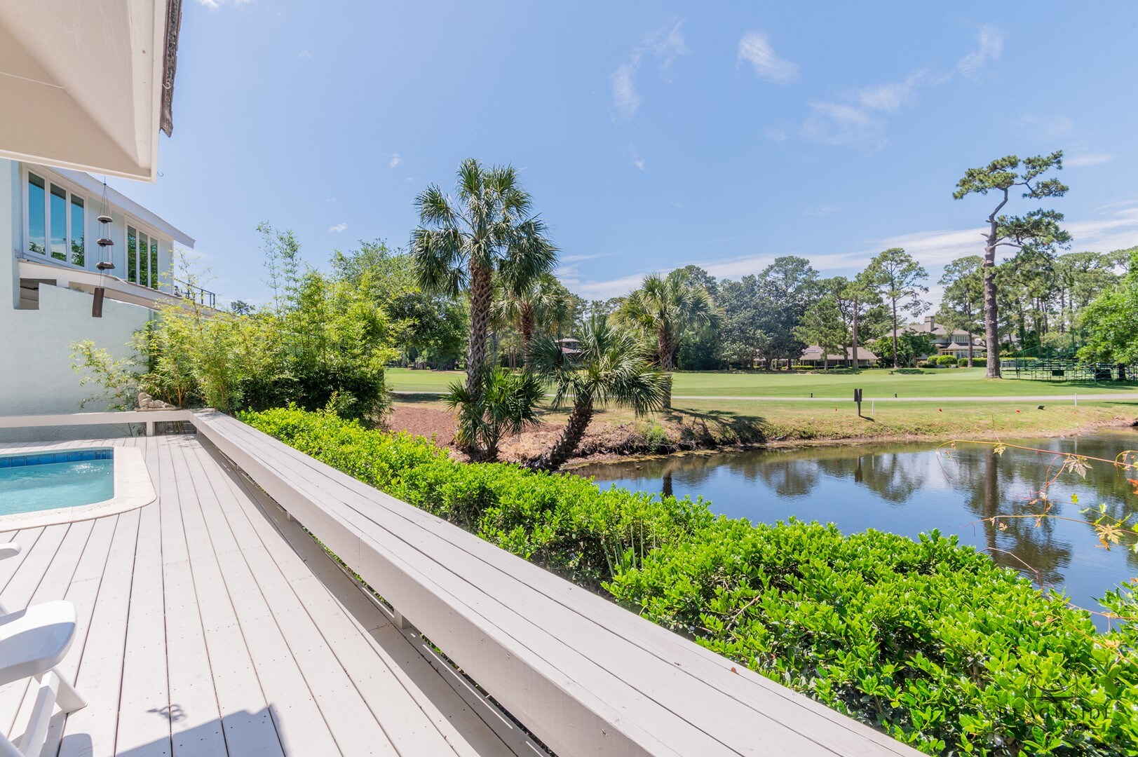 32 Windjammer - View of Harbour Town Golf Links