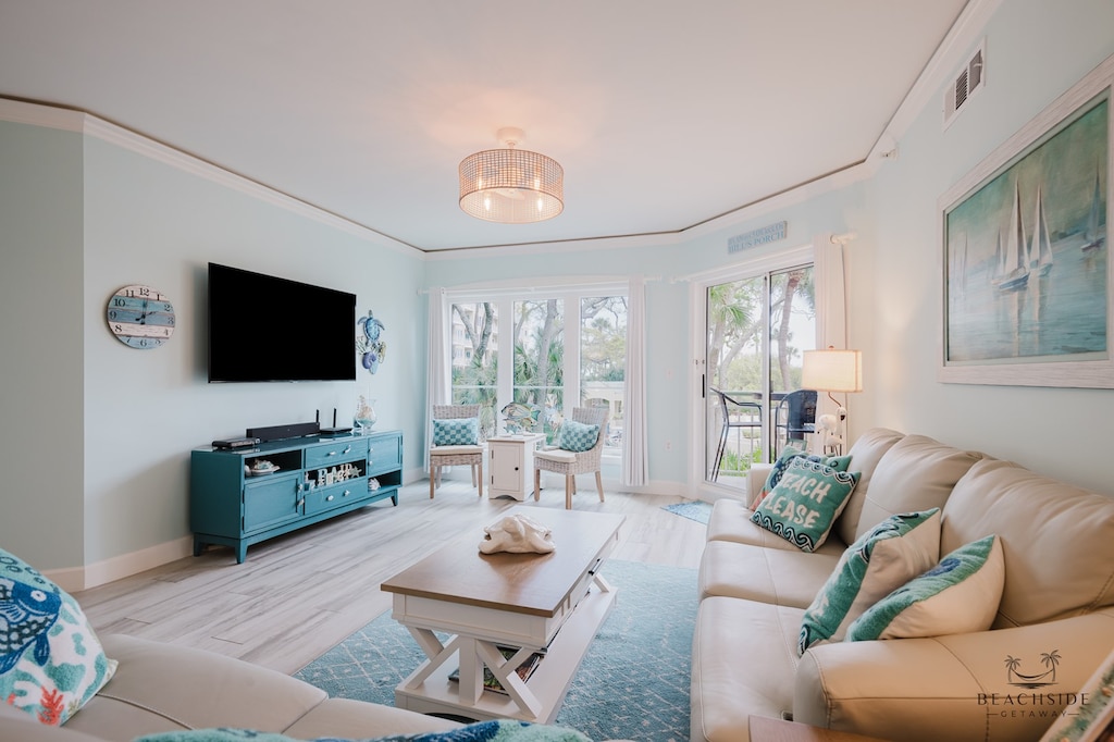 106 Windsor - Living Room with Serene Views