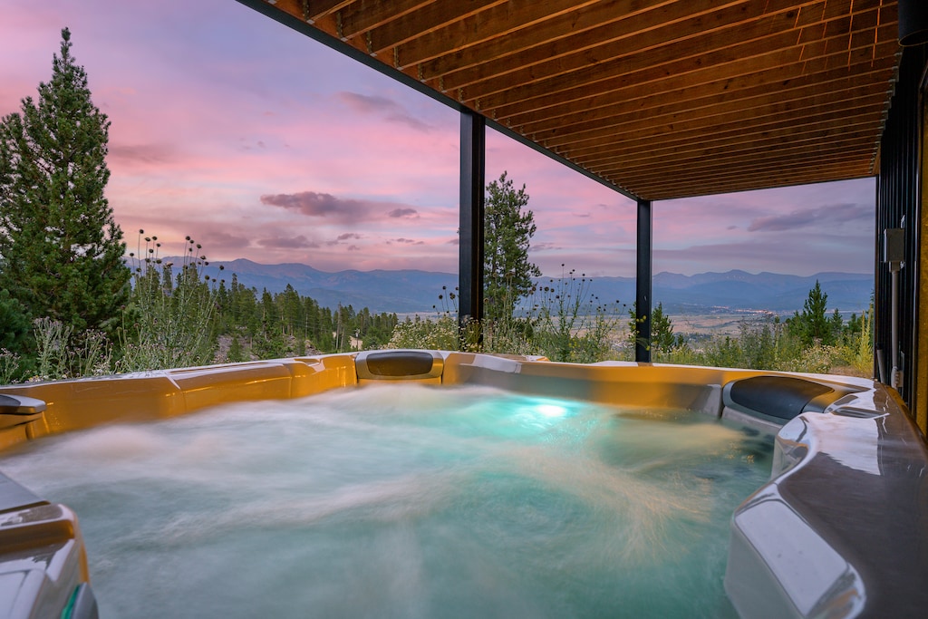 Relax after a long day in private Hot Tub