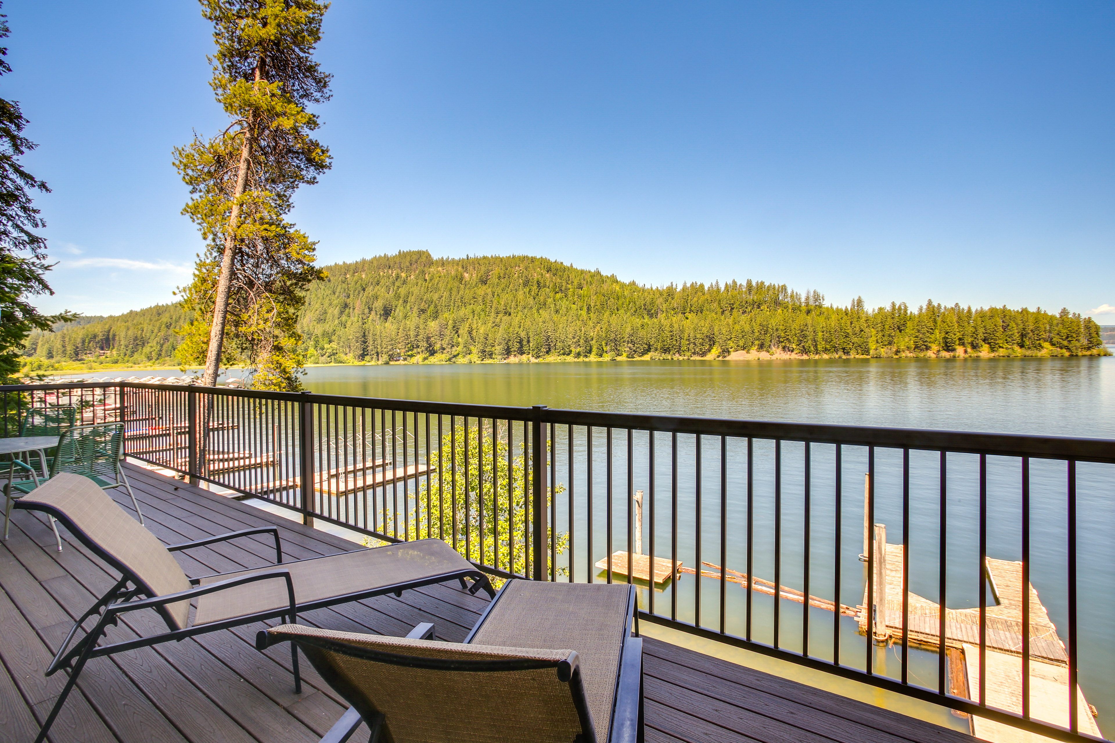 Property Image 1 - Beautiful Lake Coeur d’Alene Retreat: Deck & View!