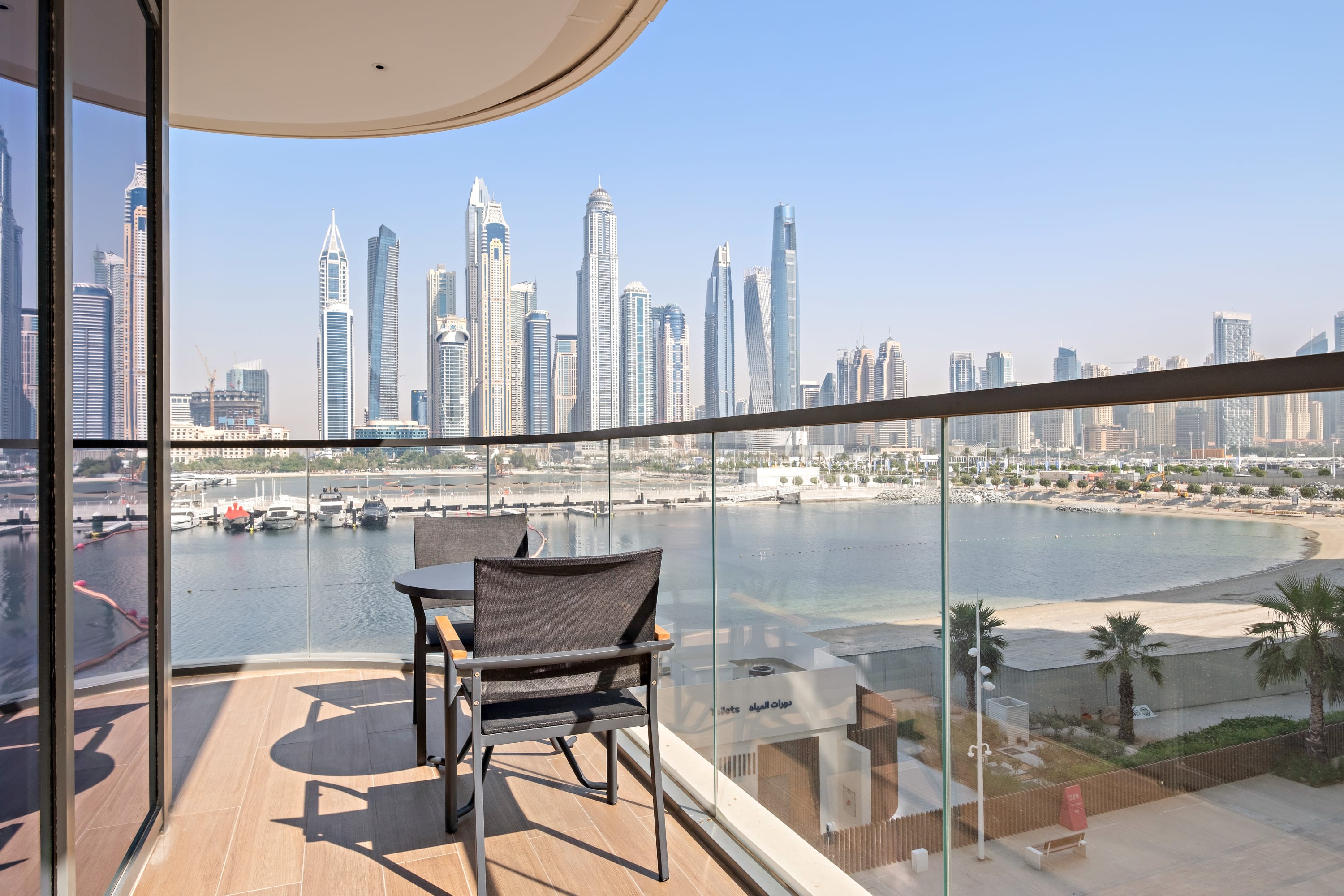 Marina View & Balcony