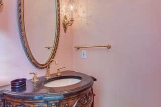 Powder room.
