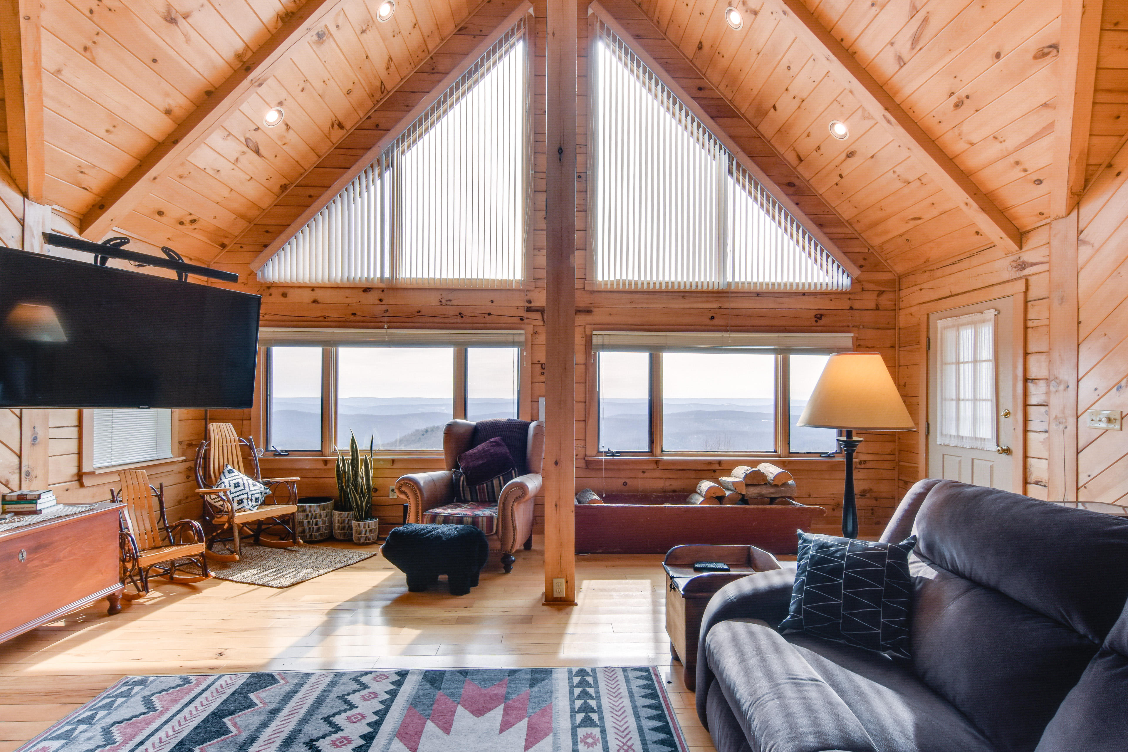 Spacious Howard Cabin w/ Wraparound Deck & Views!