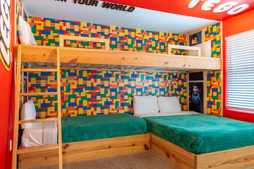 Lego room 1 double and 3 single