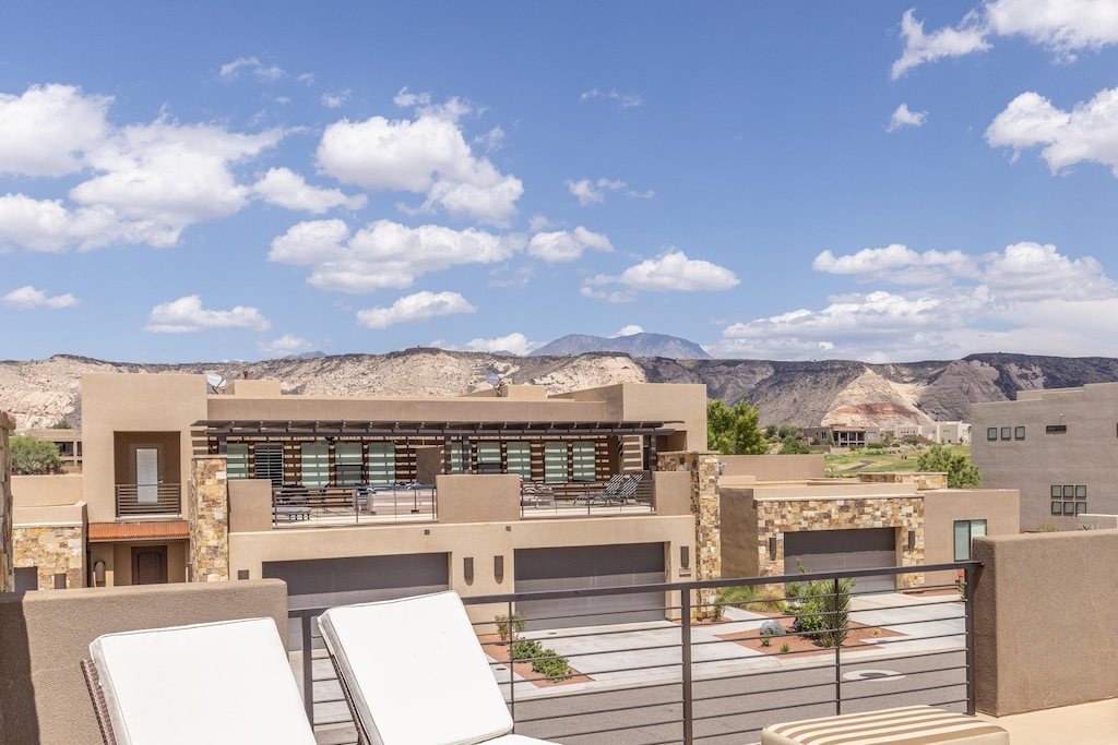 Relax on the front patio while enjoying the beautiful view.