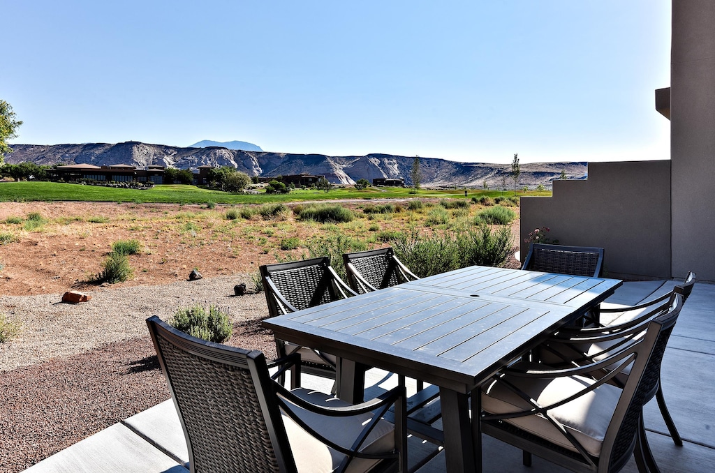 Enjoy the weather while you BBQ and dine outside. 