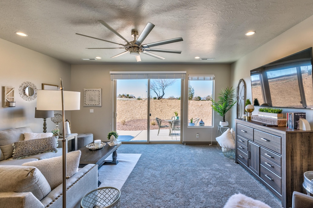 Watch your favorite show and relax in the Living Room after a long day of adventures.