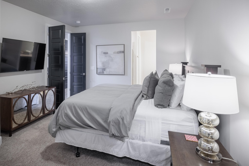Main bedroom showing you private bathroom.