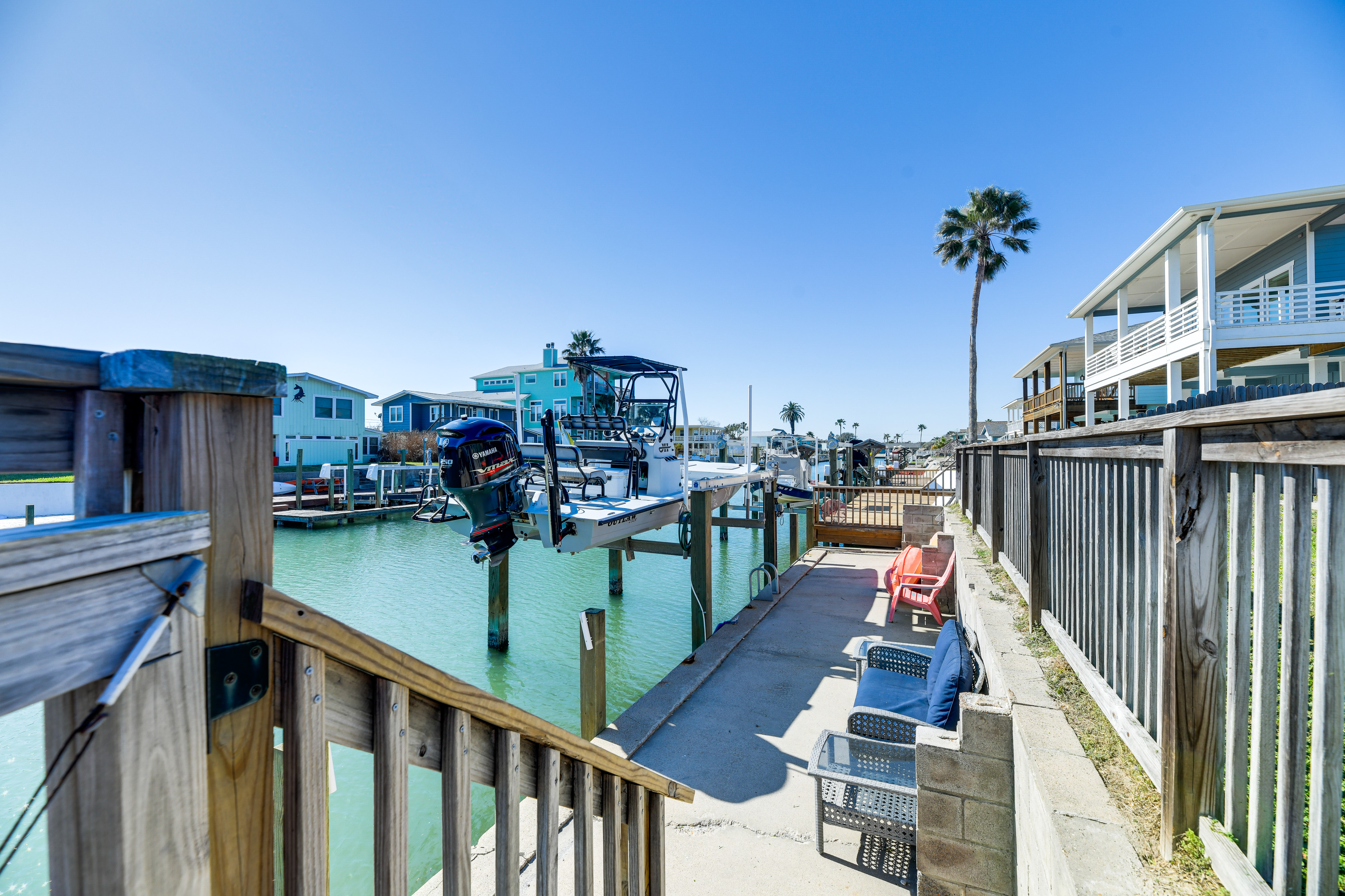 Property Image 1 - Rockport Home on Canal: Dock + Aransas Bay Access!