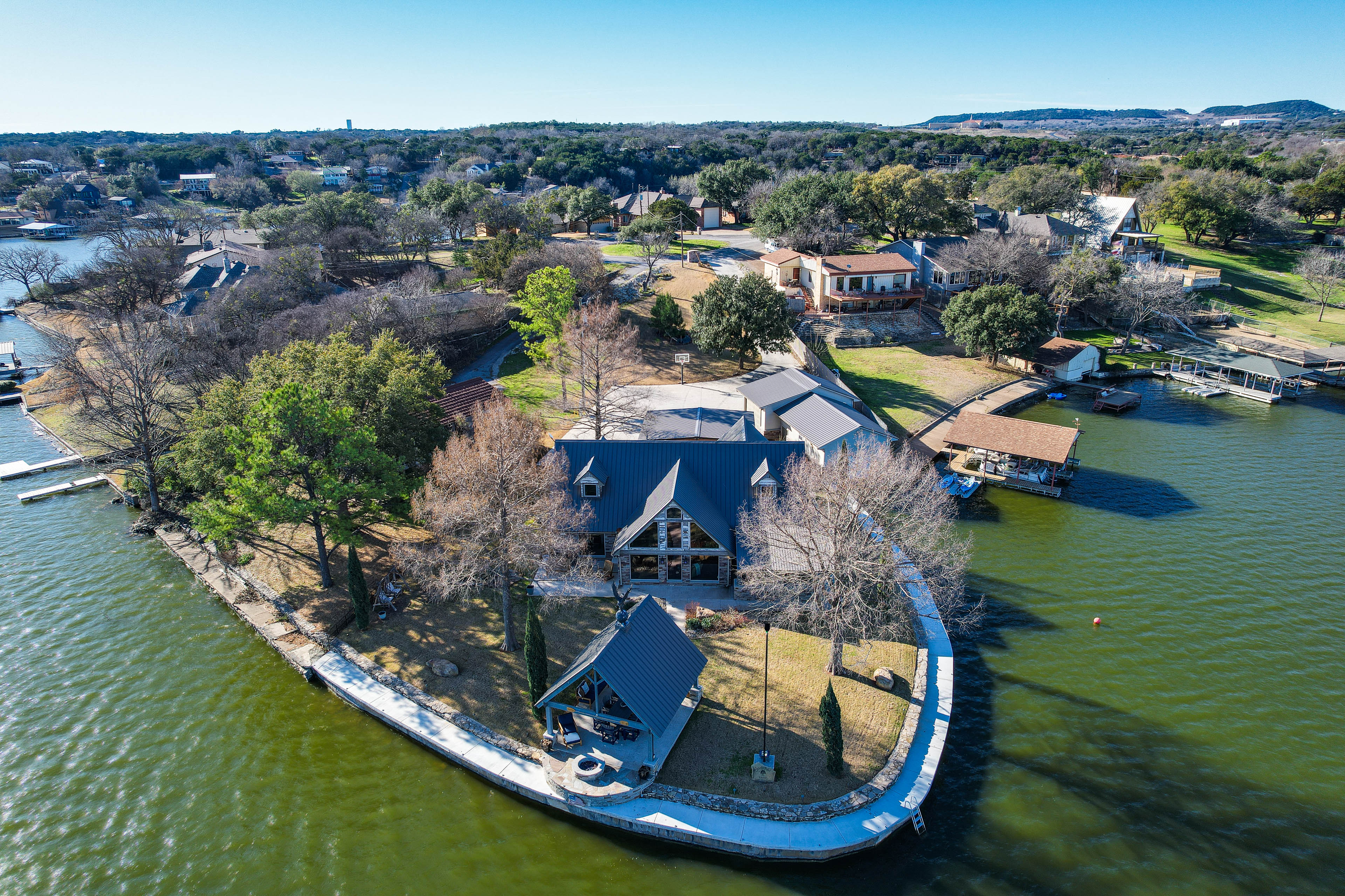 Property Image 1 - Stunning Lake Granbury Retreat: Gazebo + Fire Pit!