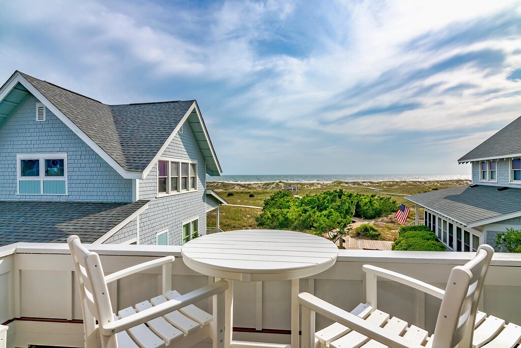 Ocean Front View from Upper Deck