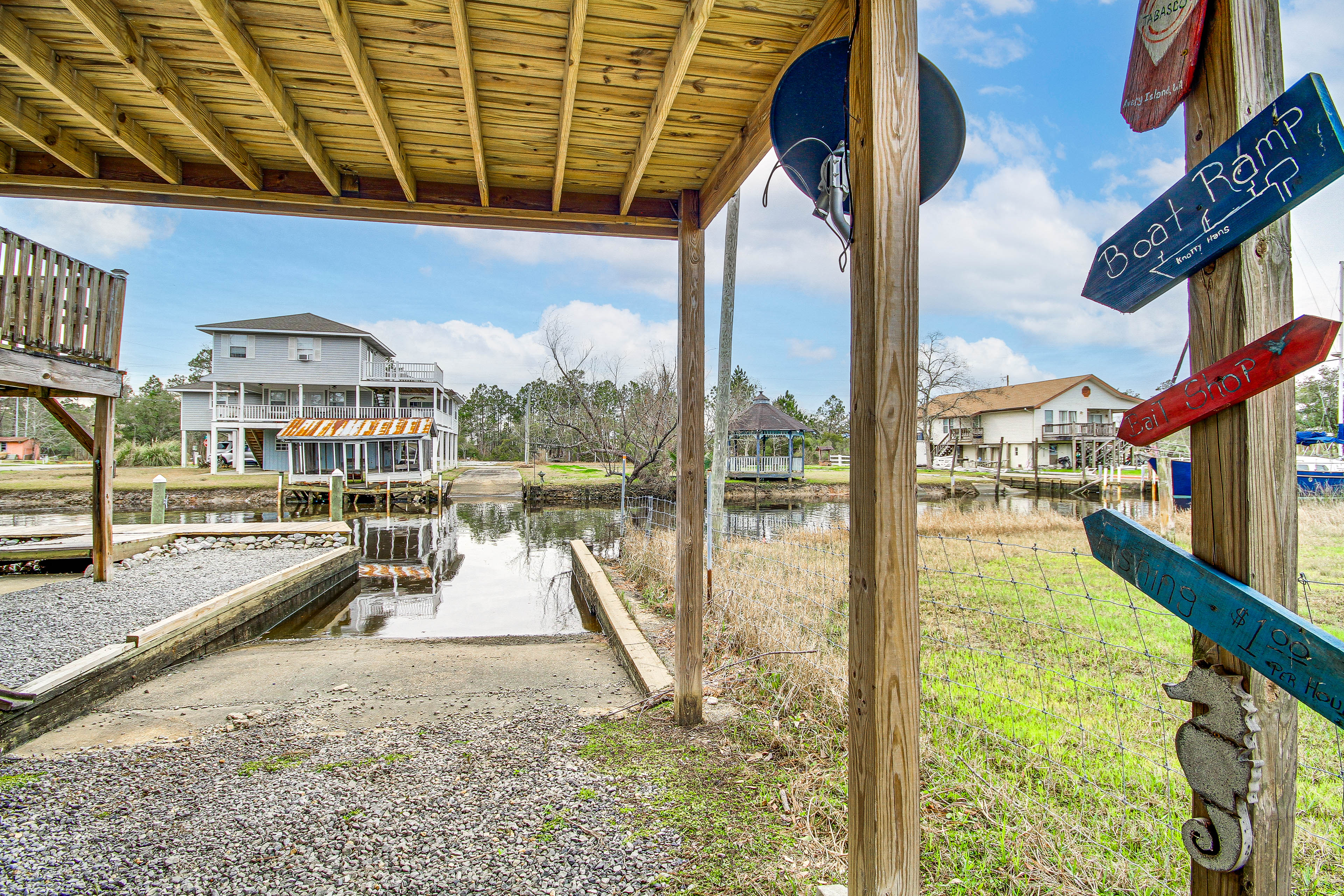 Waterfront Bay St Louis Home w/ Private Dock!