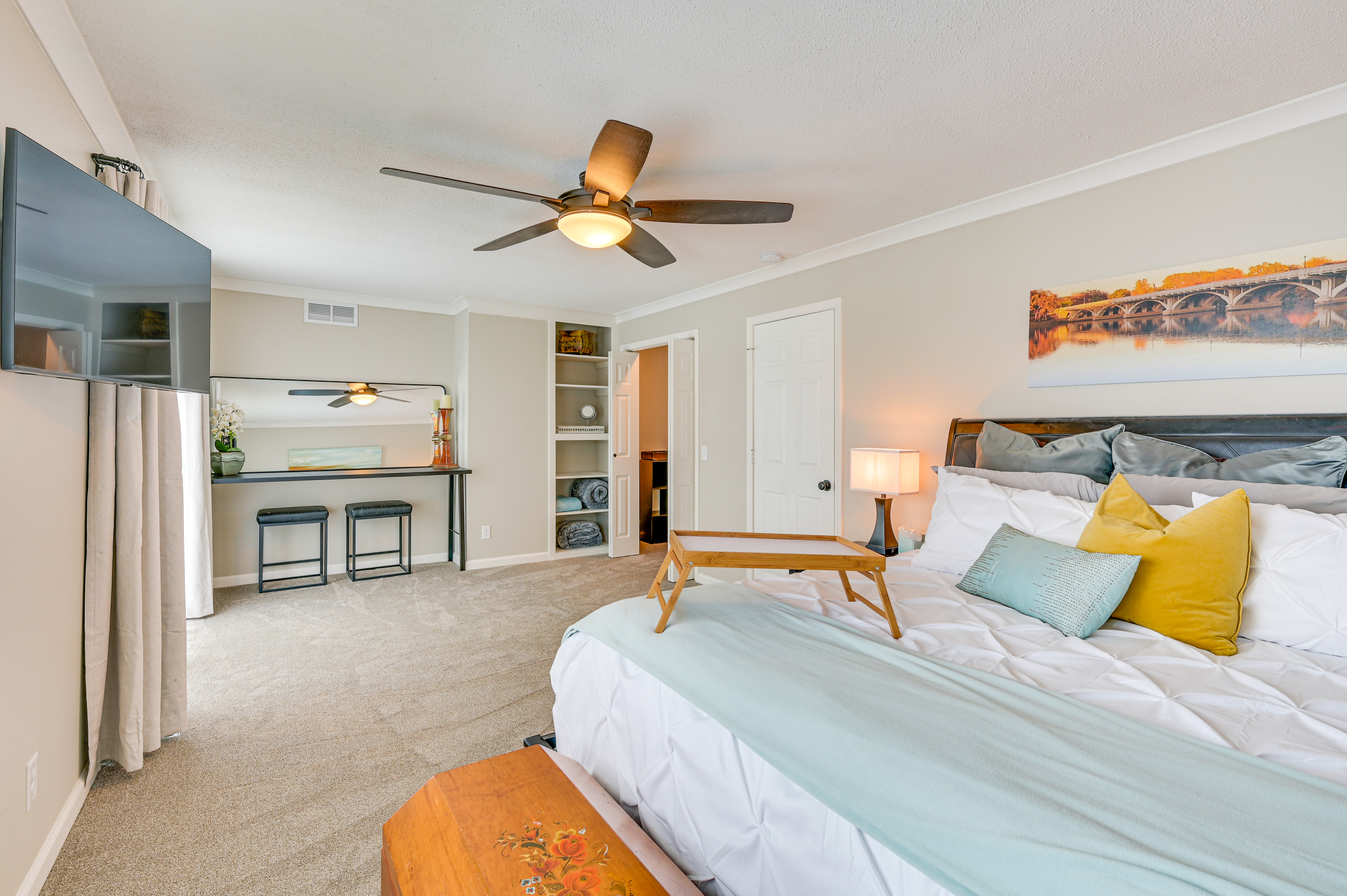 Riverfront Champlin Townhome w/ Deck & Water View!