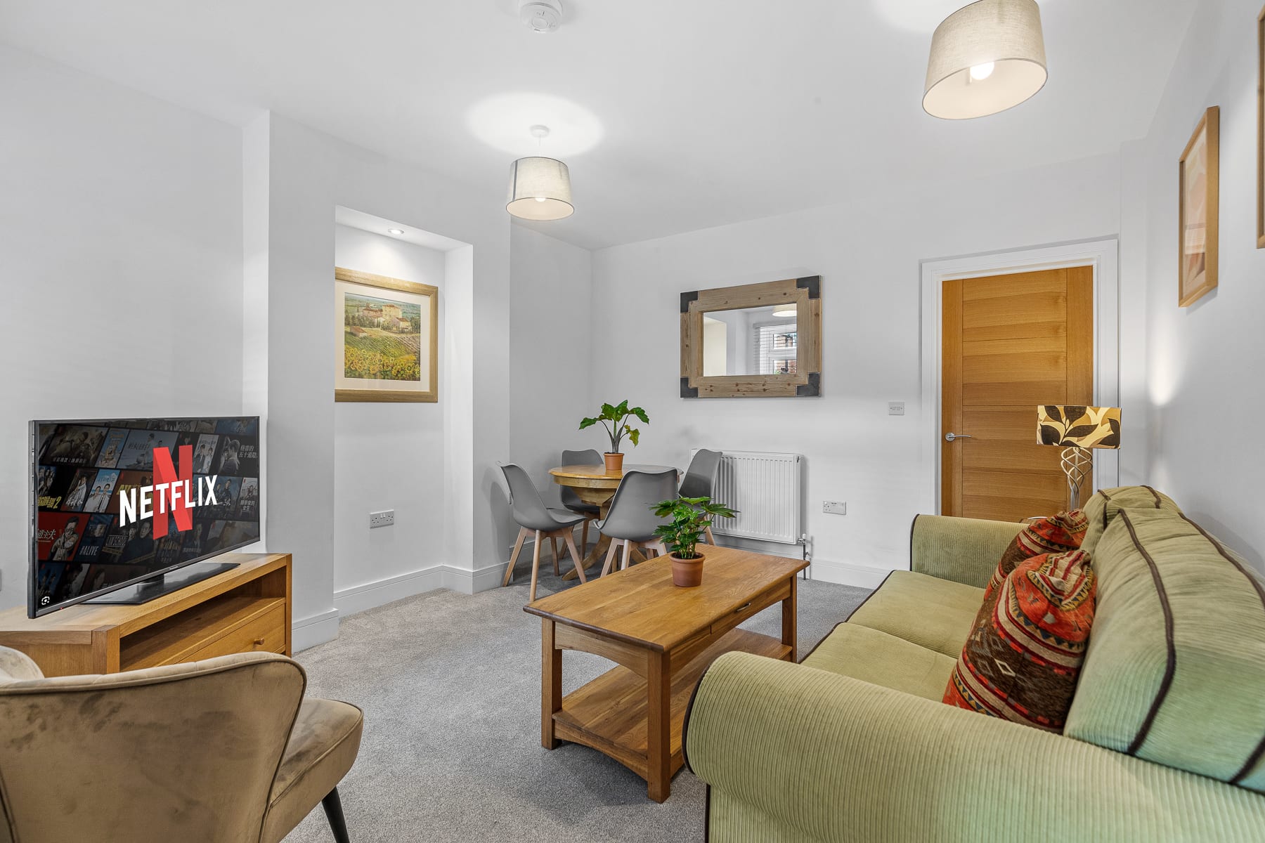 Ground Floor Apartment with Courtyard