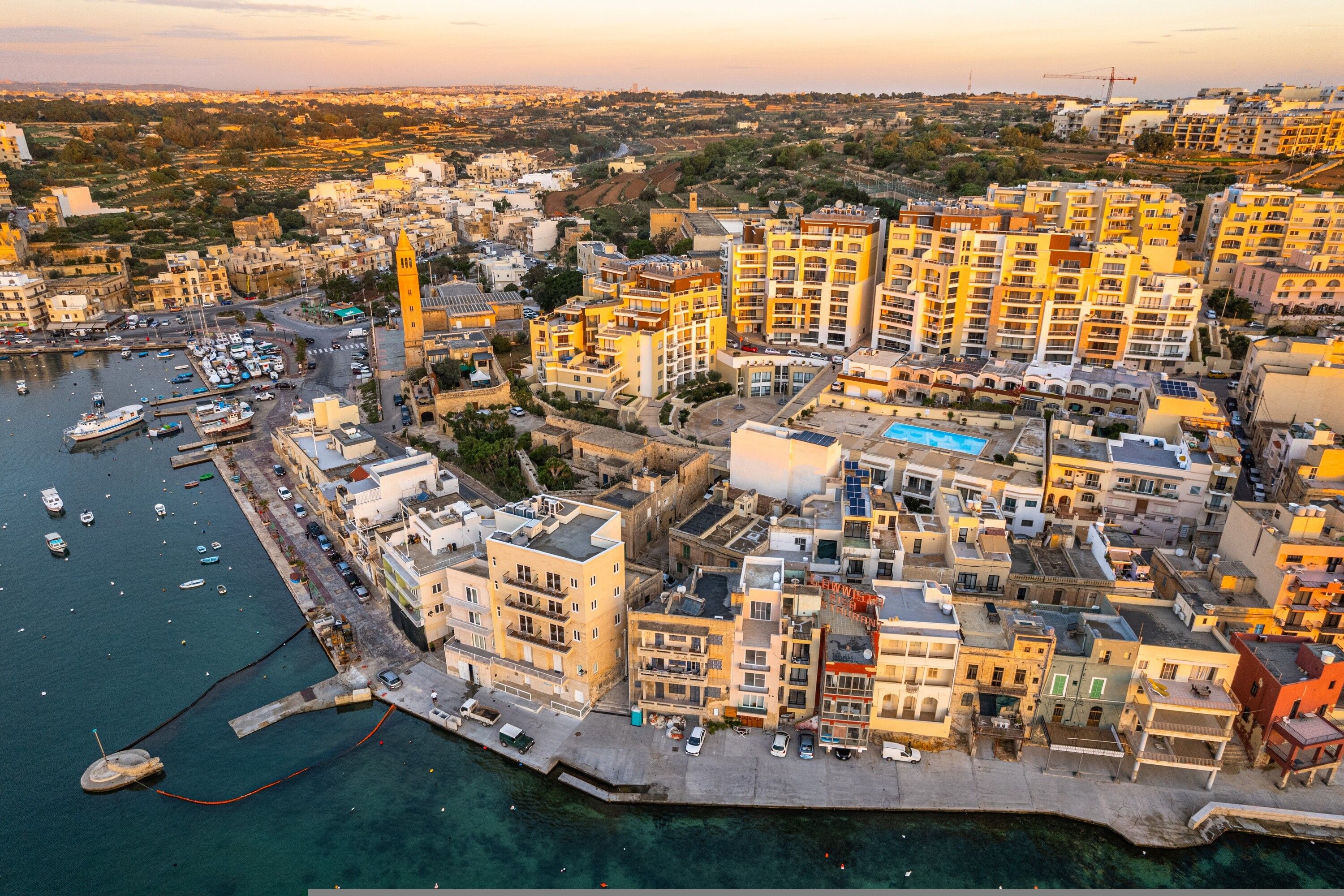 Exceptional Sunlit Apart Marsaskala Bay