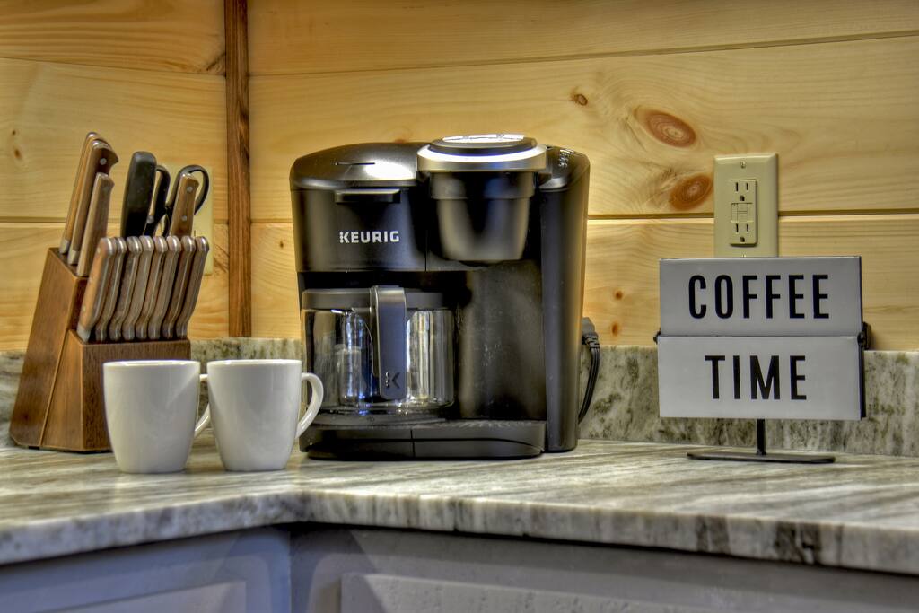 Fully stocked kitchen