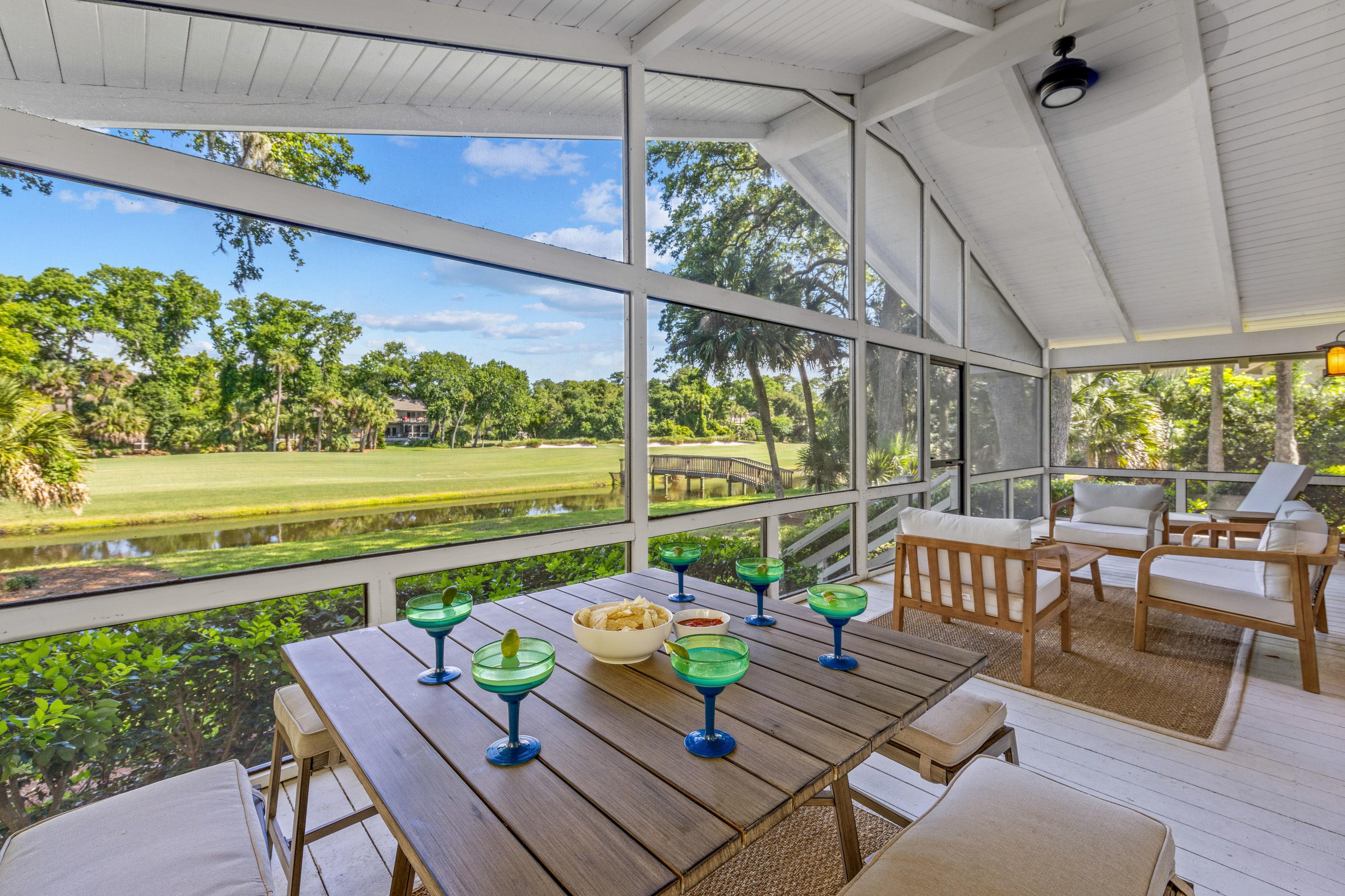 Property Image 1 - 1 Catbird - Awe Golf Views @ Sea Pines | Steps From Beach | Game Room | Scenic Screened Porch