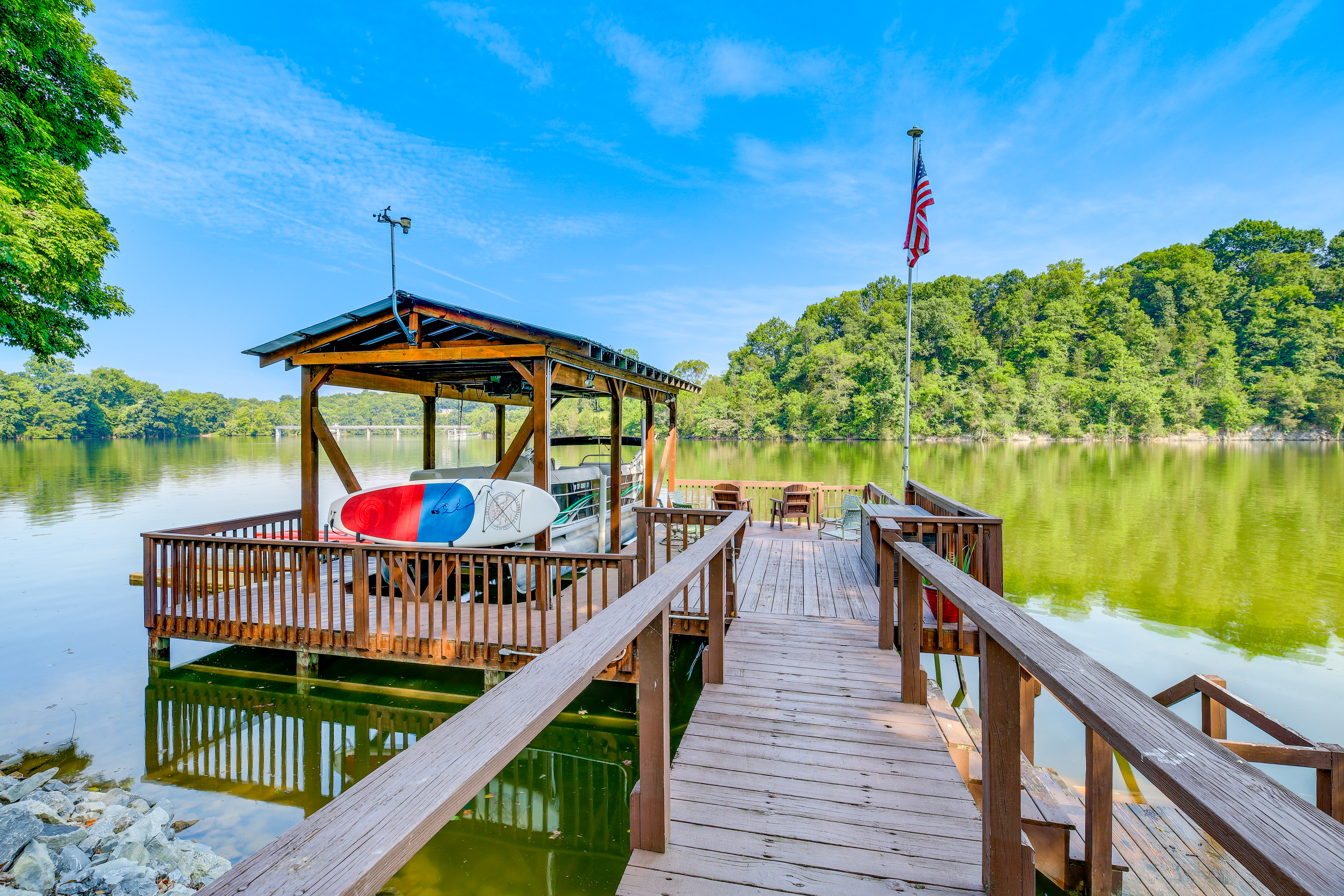 Property Image 2 - ’Duck and Bug’s Cabin’ on Boone Lake w/ Boat Dock!